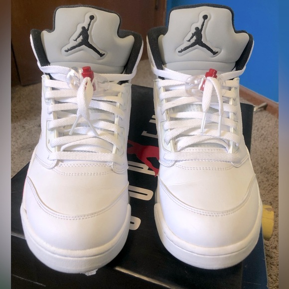 Supreme / Air Jordan 5 retro *Clean* Sz 11.5 men - Picture 6 of 10